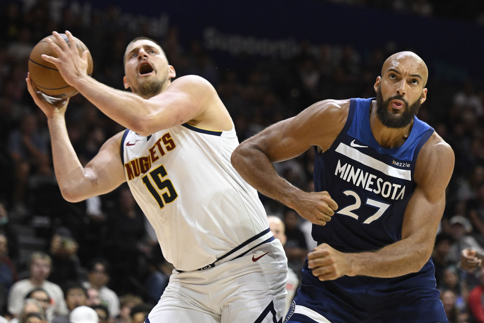 NBA: Preseason-Minnesota Timberwolves at Denver Nuggets - Source: Imagn