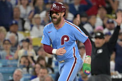 "You touch Bryce Harper, you die Rob Manfred" - Fans fume as Phillies star allegedly threatened by MLB deputy after heated exchange with commissioner