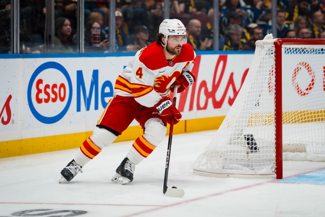 NHL analyst cautions Maple Leafs on chasing Flames' Rasmus Andersson amid heated trade rumors