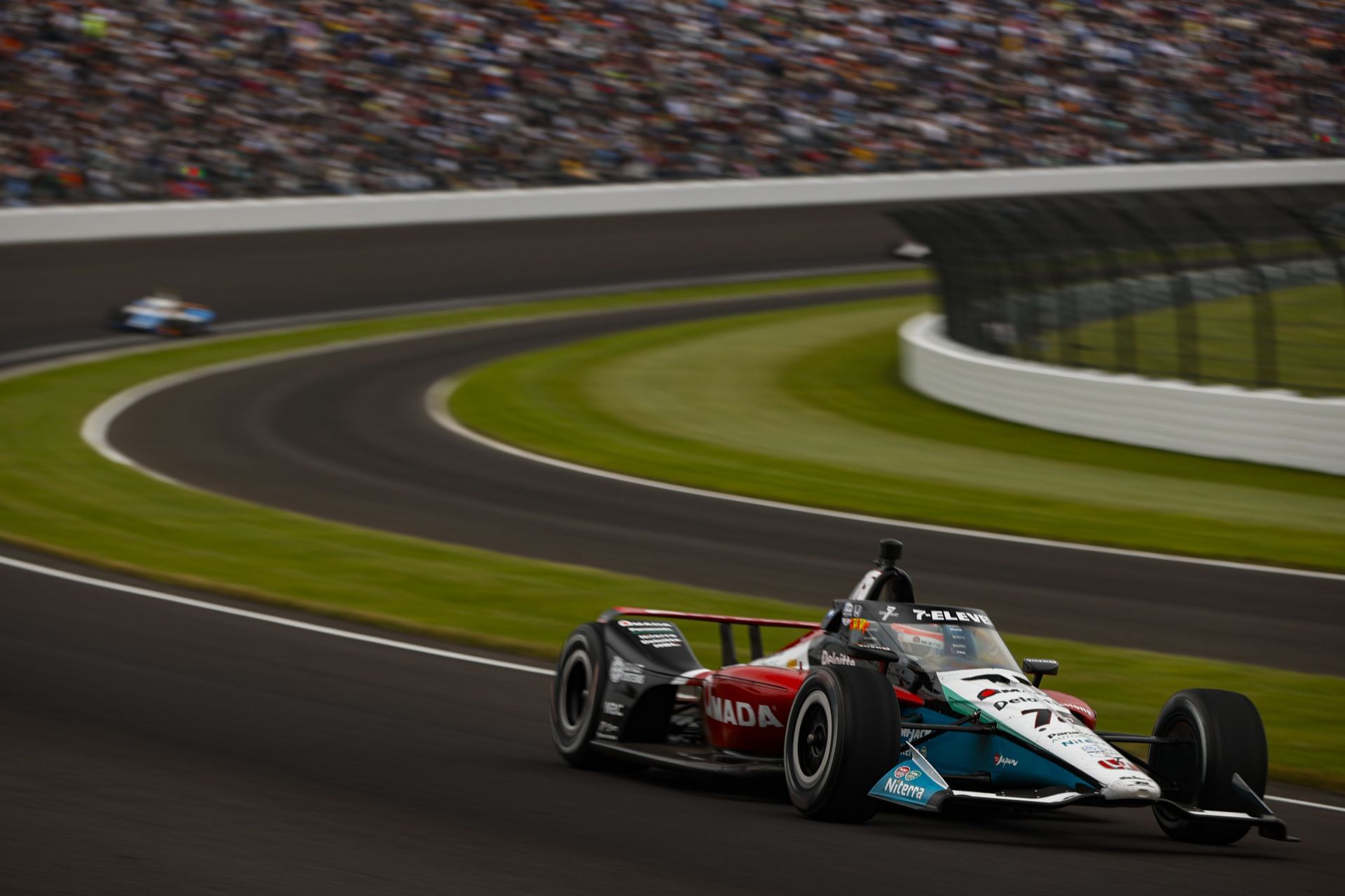 The RLL Honda of Takuma Sato at the 109th Running of the Indianapolis 500 - Source: Getty