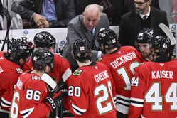 Blackhawks HC Jeff Blashill makes feelings known after Chicago's 9-3 collapse vs. Sabres