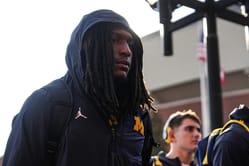 "He's so not getting drafted," "Classless team": CFB fans tear into Michigan's Jaishawn Barham for headbutting referee during Ohio State showdown