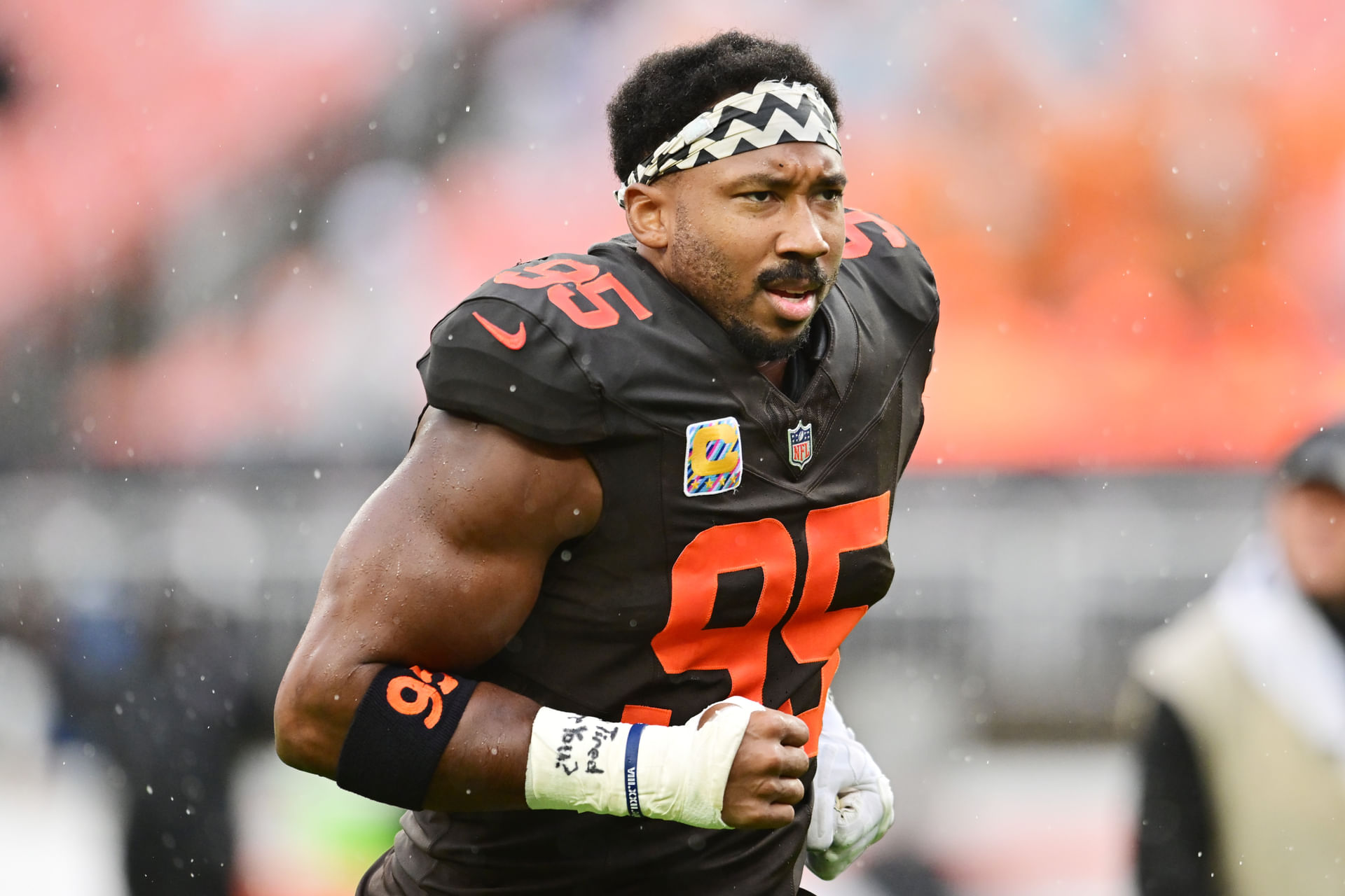 NFL: Cleveland Browns DE Myles Garrett - Source: Imagn