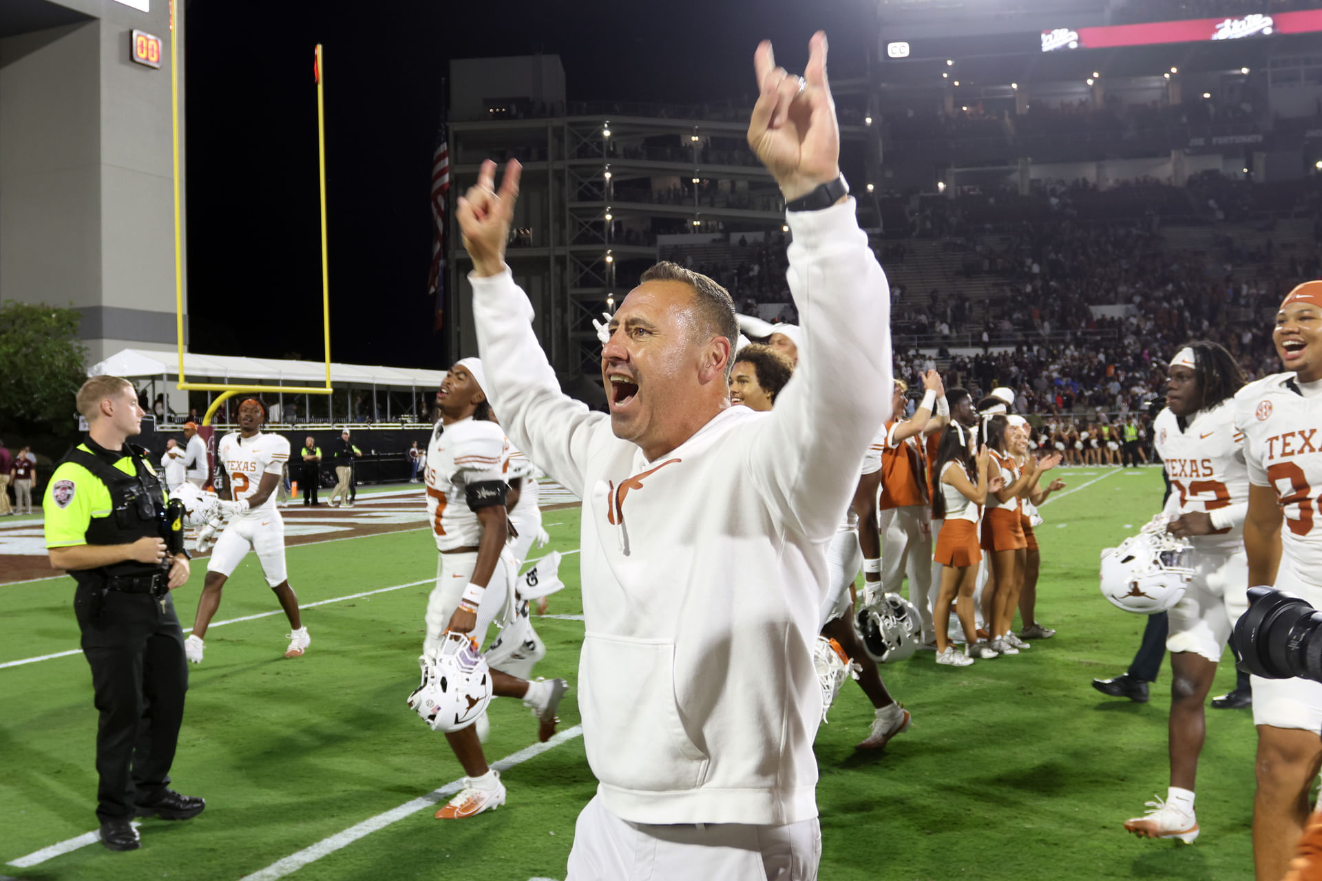 NCAA Football: Texas HC Steve Sarkisian - Source: Imagn