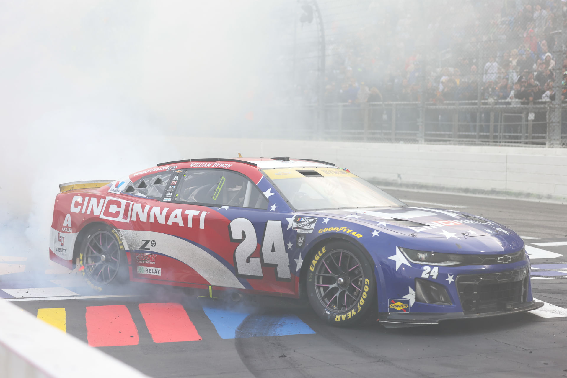 NASCAR Xfinity Series car at the Martinsville Speedway - Source: Imagn