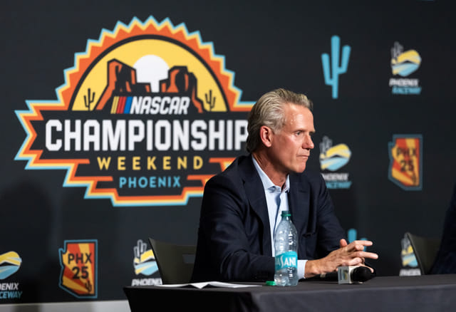 Steve Phelps says NASCAR's trying its 'hardest' to settle the antitrust  lawsuit against 23XI and FRM