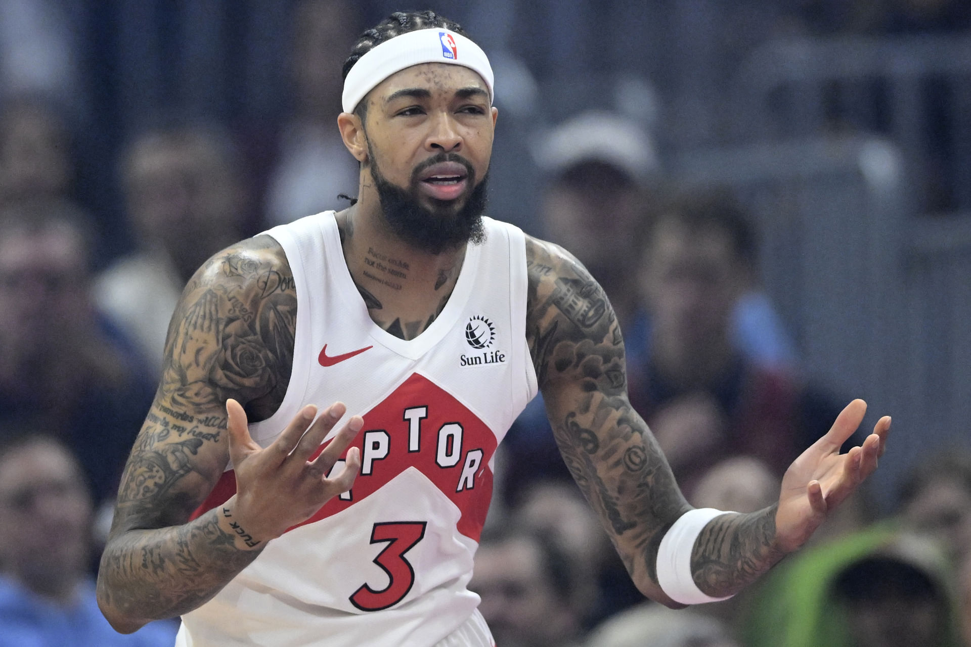 Brandon Ingram of the Toronto Raptors. (Photo: IMAGN)