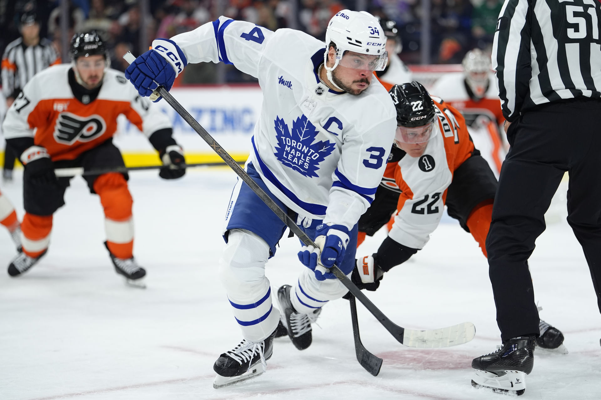 NHL: Toronto Maple Leafs at Philadelphia Flyers - Source: Imagn