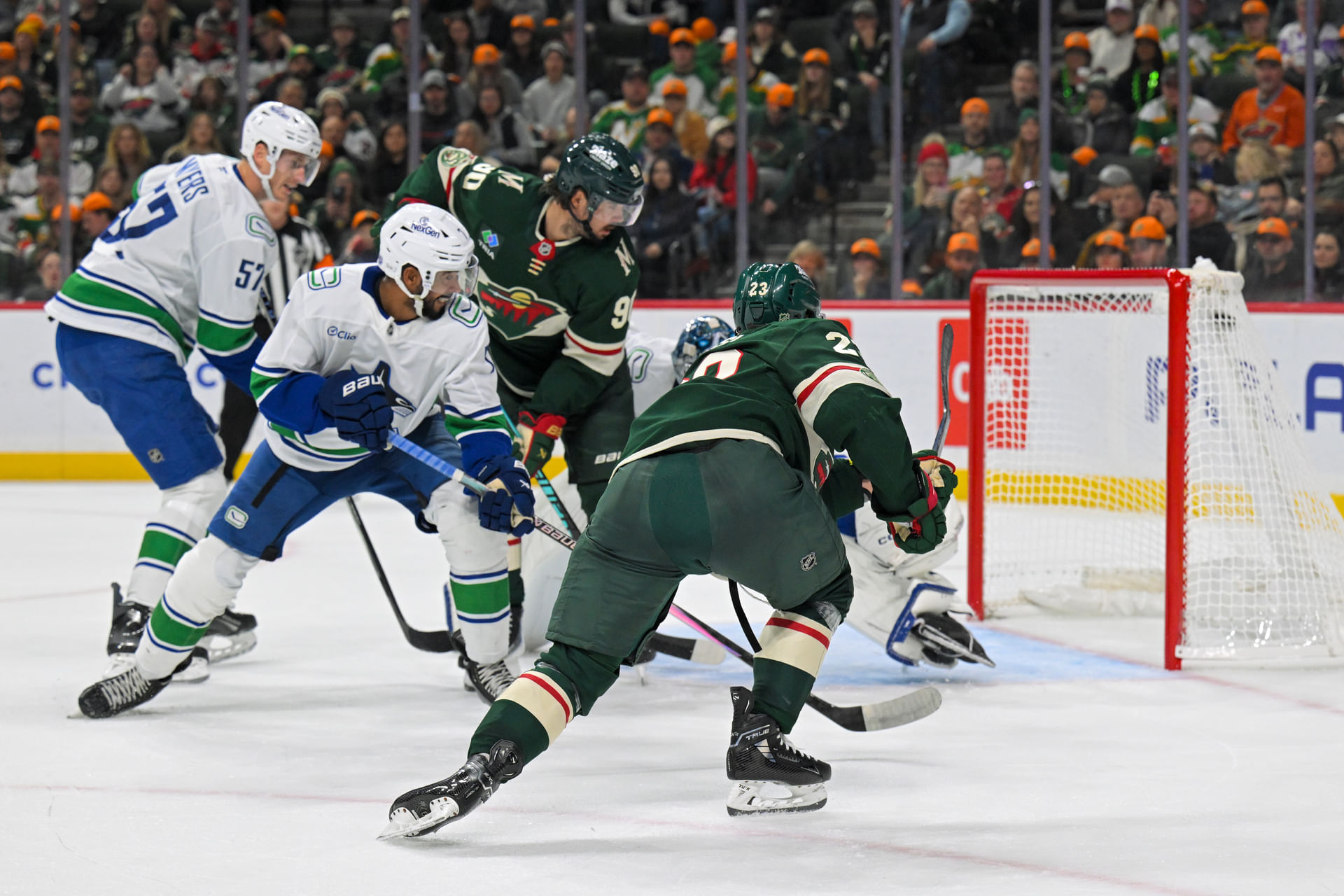 NHL: Vancouver Canucks at Minnesota Wild - Source: Imagn