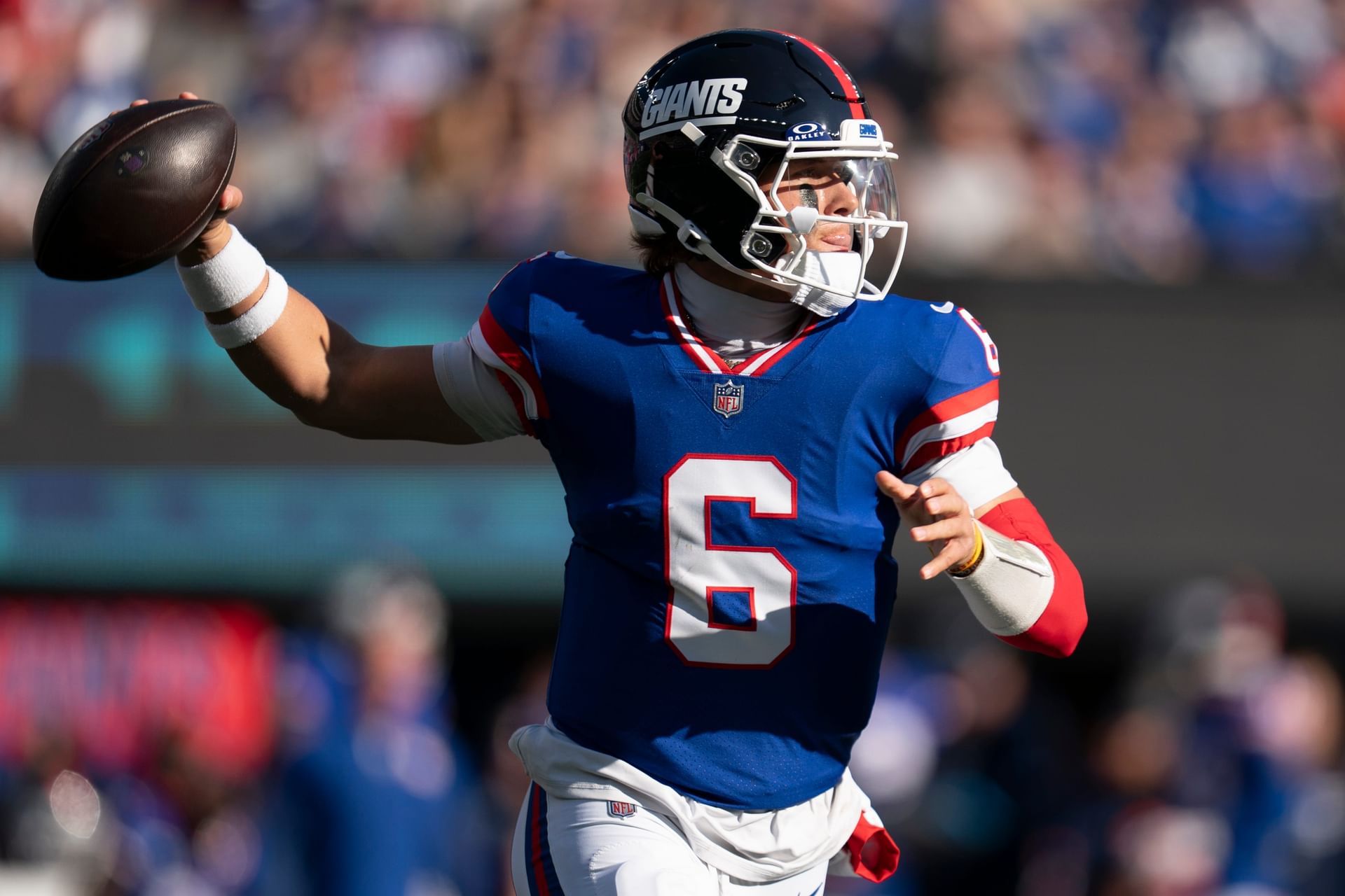 New York Giants QB Jaxson - Zdroj: Imagn