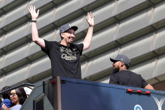 Blake Snell's wife Haely highlights Dodgers $182M star's heartbreak-to-triumph journey with Tyler Glasnow after LA's 2025 World Series victory