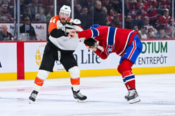 [Must See] Habs' Arber Xhekaj chucks knuckles with Nic Deslauriers in heavyweight scrap