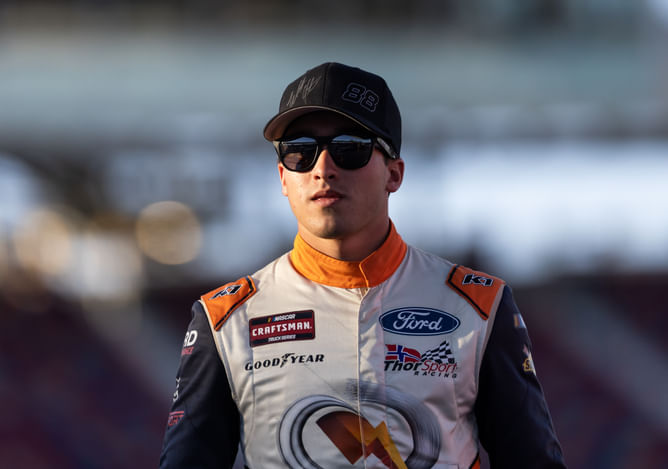 Defending winner Jake Garcia makes feelings clear after being forced to withdraw from the All-American 400 race