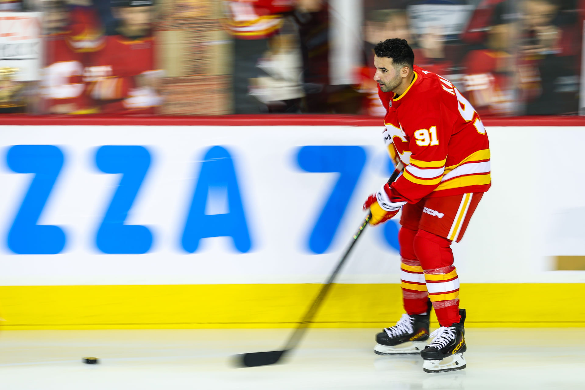 NHL: Columbus Blue Jackets at Calgary Flames - Source: Imagn