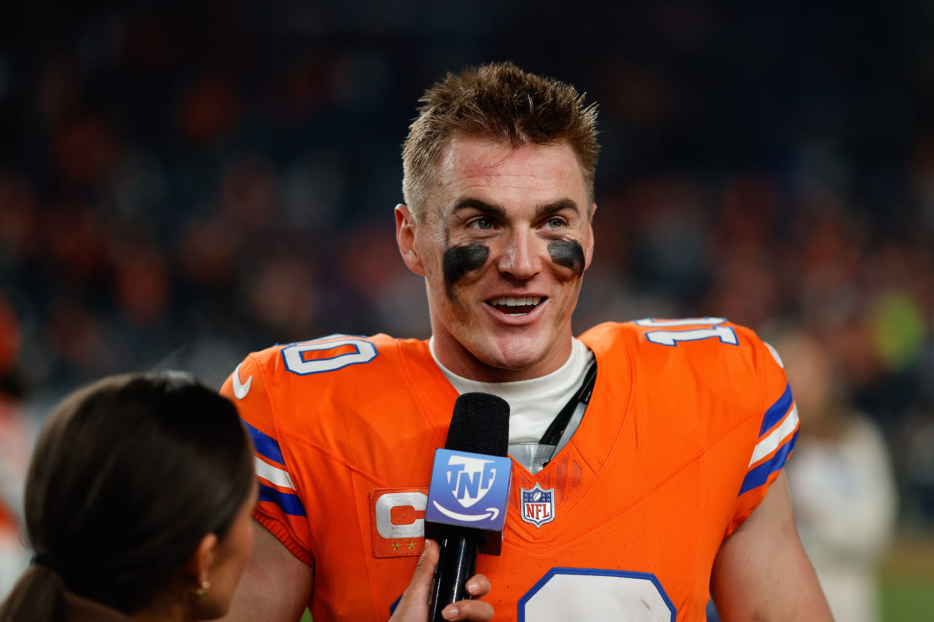 NFL: Denver Broncos QB Bo Nix - Zdroj: Imagn