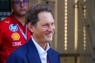 John Elkann, President of Scuderia Ferrari, attends the free practice of the Formula 1 Pirelli Gran Premio d'Italia 2025 in Monza, Italy, on September 7, 2025 - Source: Getty