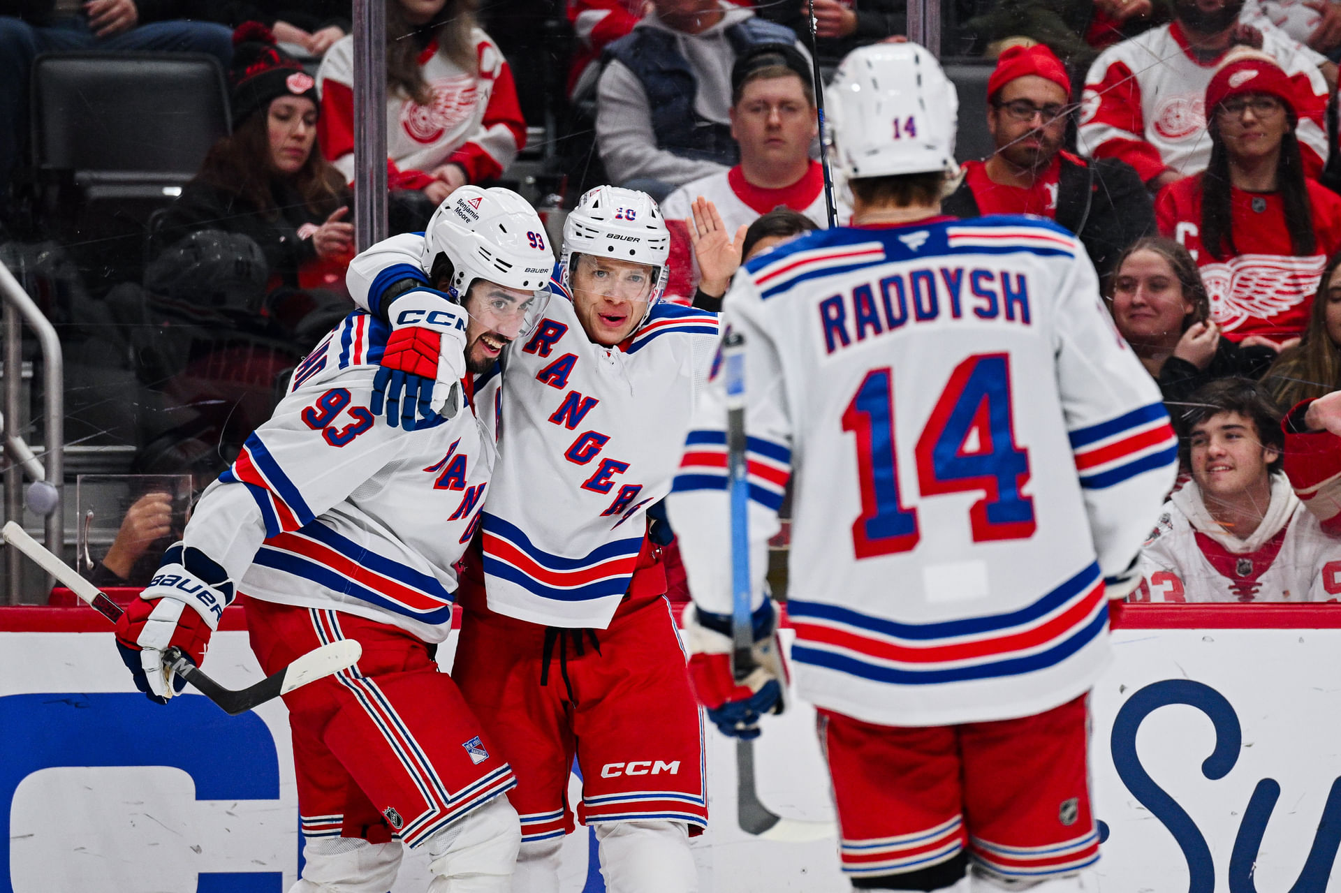 NHL: New York Rangers at Detroit Red Wings - Source: Imagn