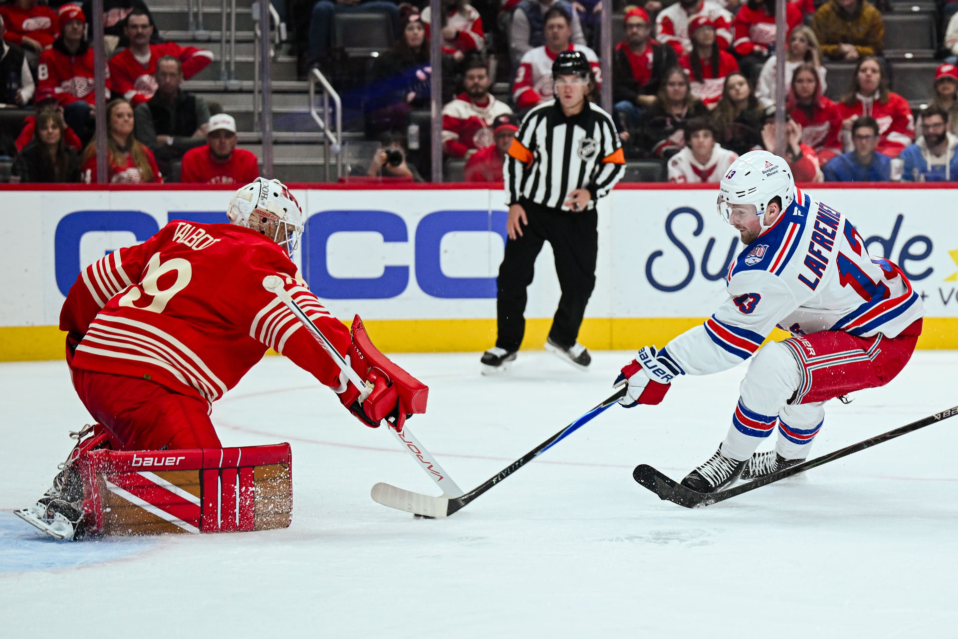 NHL: New York Rangers at Detroit Red Wings - Source: Imagn