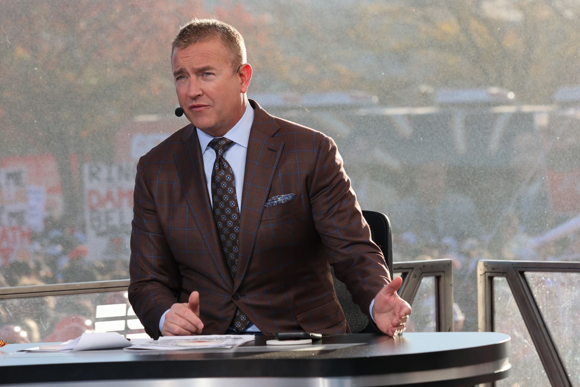 College football analyst Kirk Herbstreit - Source: Imagn