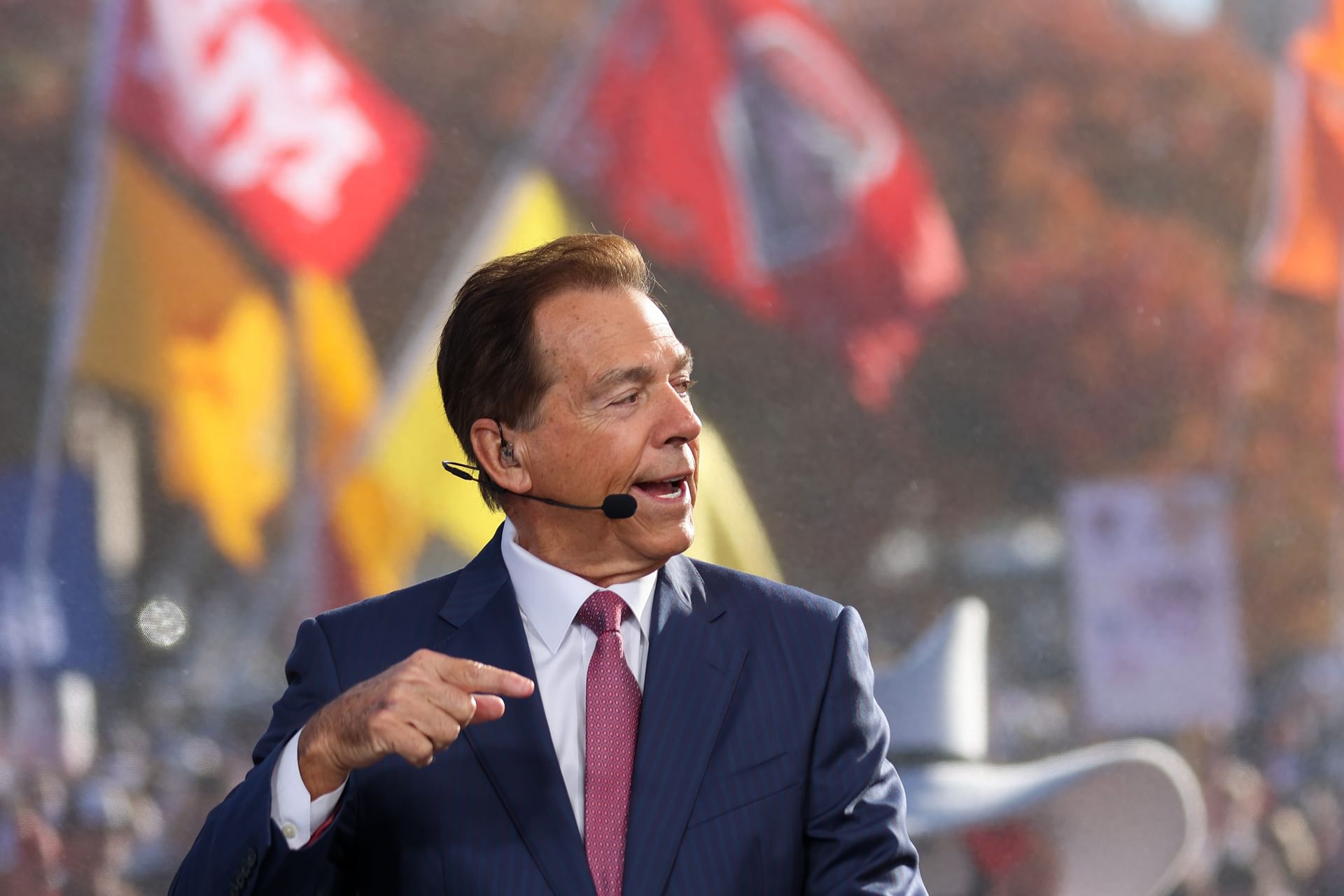 ESPN analyst Nick Saban - Source: Imagn