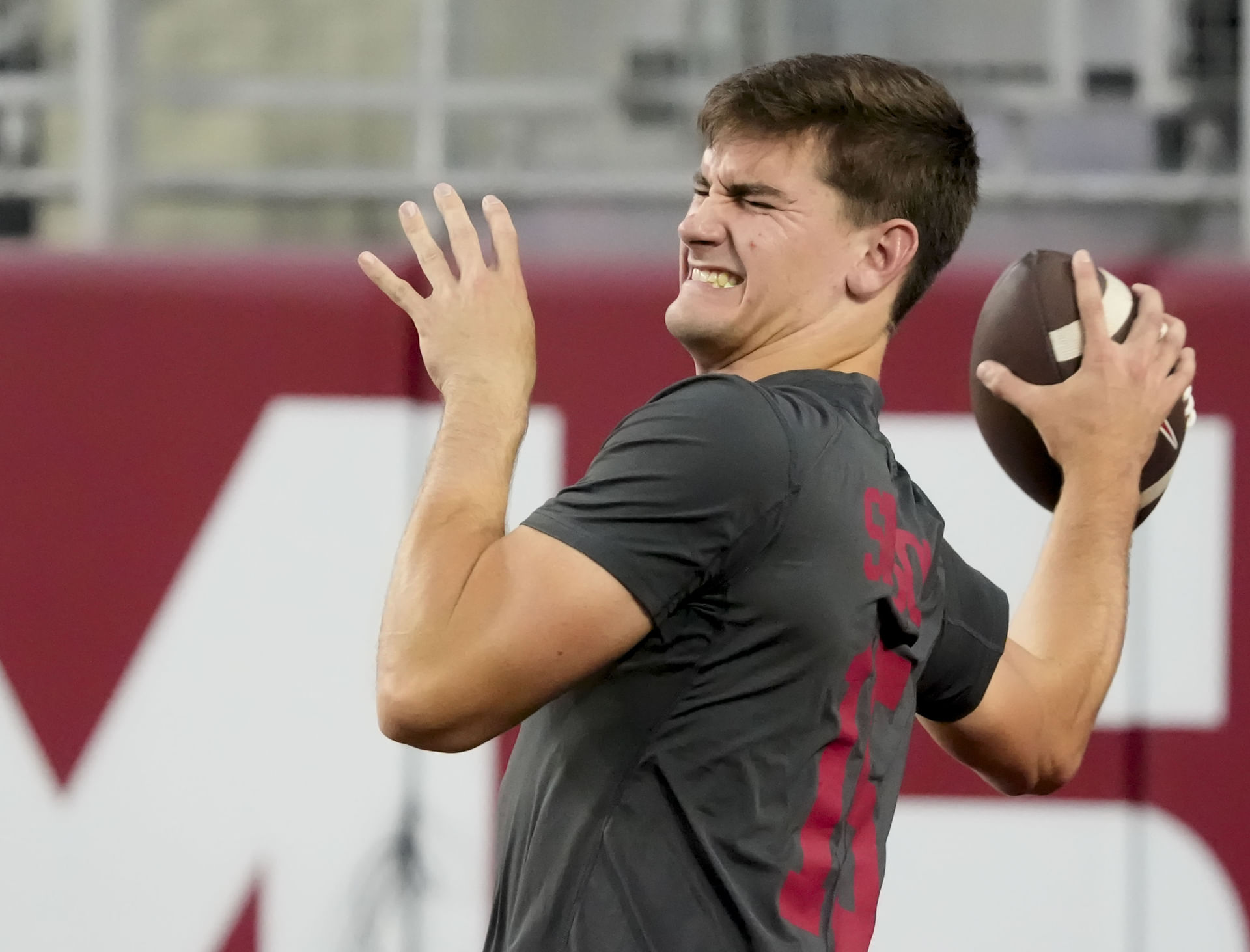 NCAA Football: Alabama QB Ty Simpson- Source: Imagn