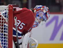 Canadiens HC defends Sam Montembeault after major goaltender blunder in loss to Kings: "We weren't sharp in front of him tonight"