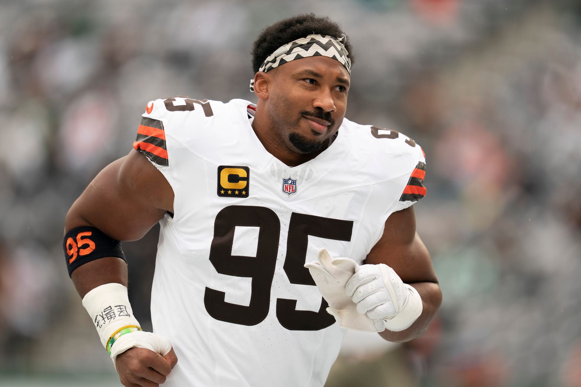 Cleveland Browns DE Myles Garrett - Source: Imagn
