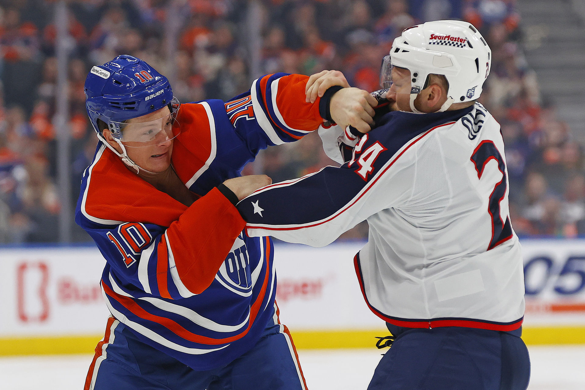 NHL: Columbus Blue Jackets at Edmonton Oilers - Source: Imagn