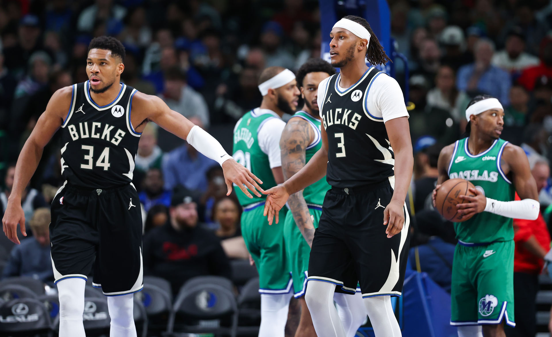 Milwaukee Bucks vs. Dallas Mavericks. (Photo: IMAGN)