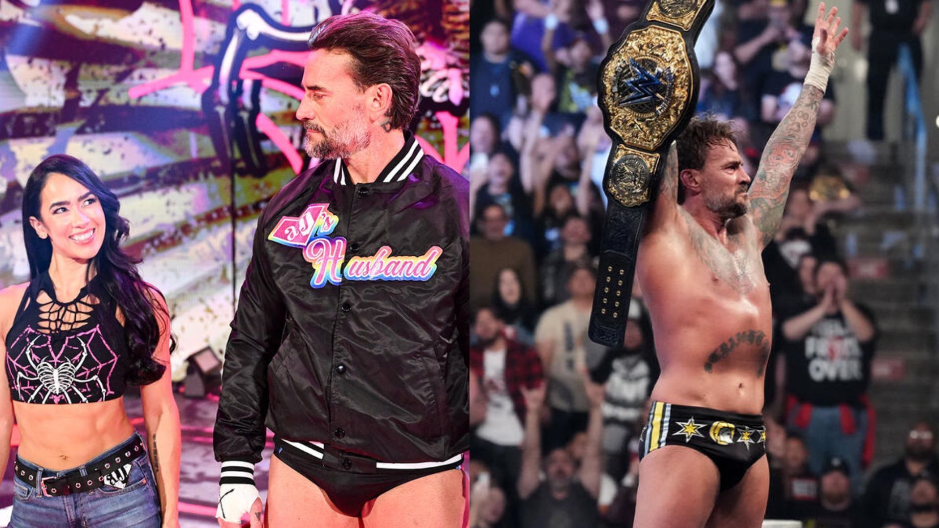 AJ Lee reacts to CM Punk winning the WWE World Heavyweight Championship; sends him a message