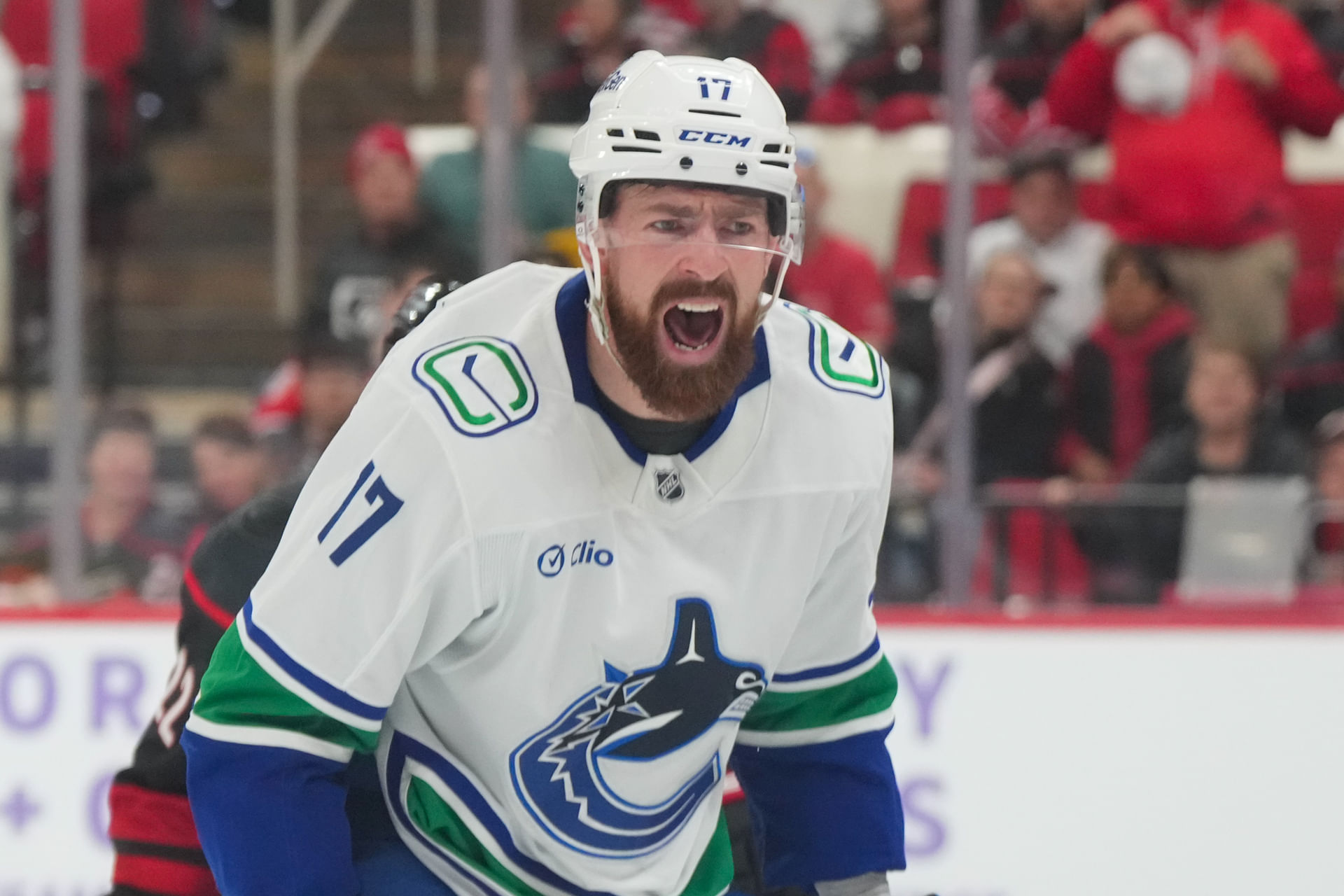 NHL: Vancouver Canucks at Carolina Hurricanes - Source: Imagn
