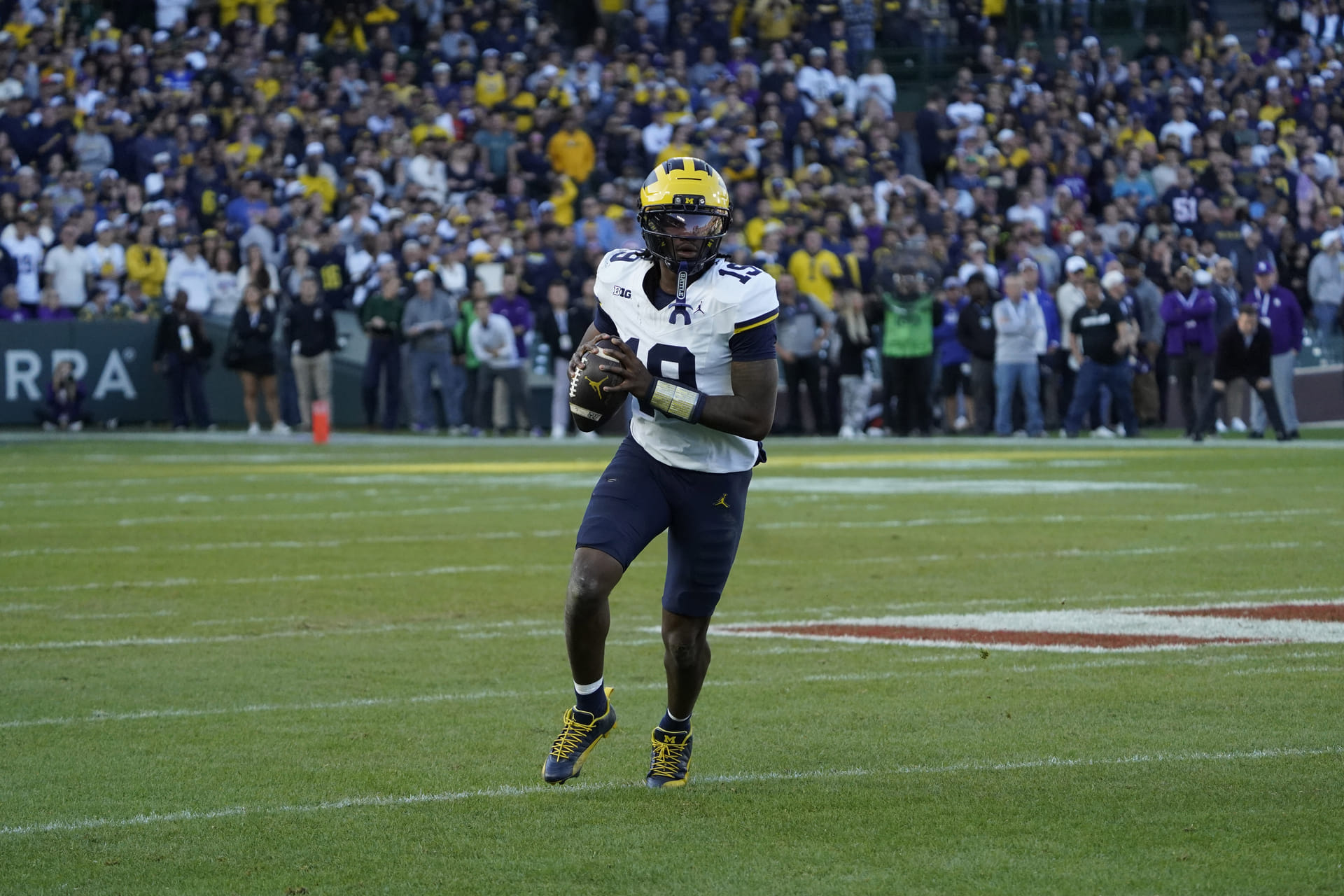 NCAA Football: Michigan QB Bryce Underwood - Source: Imagn