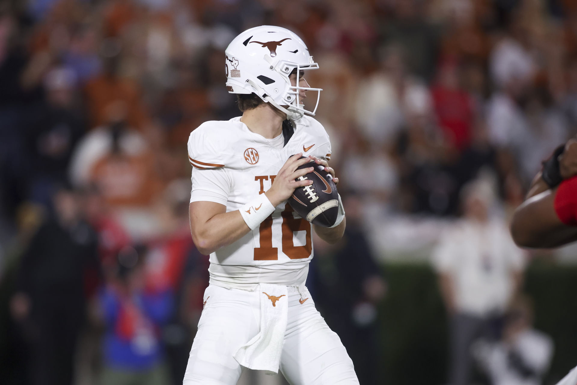 NCAA Football: Texas Longhorns QB Arch Manning - Source: Imagn