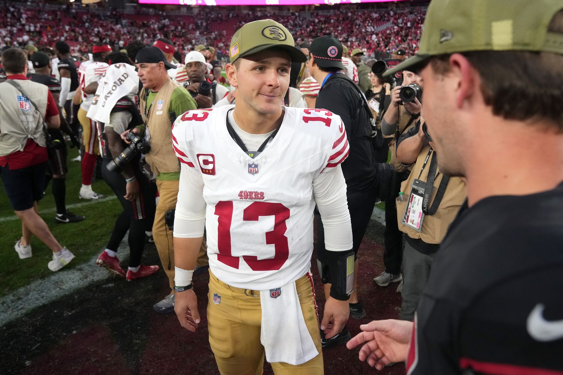 "Gotta bench Brock Purdy": 49ers insider torches $265,000,000 QB over disastrous 3-INT game vs. Panthers