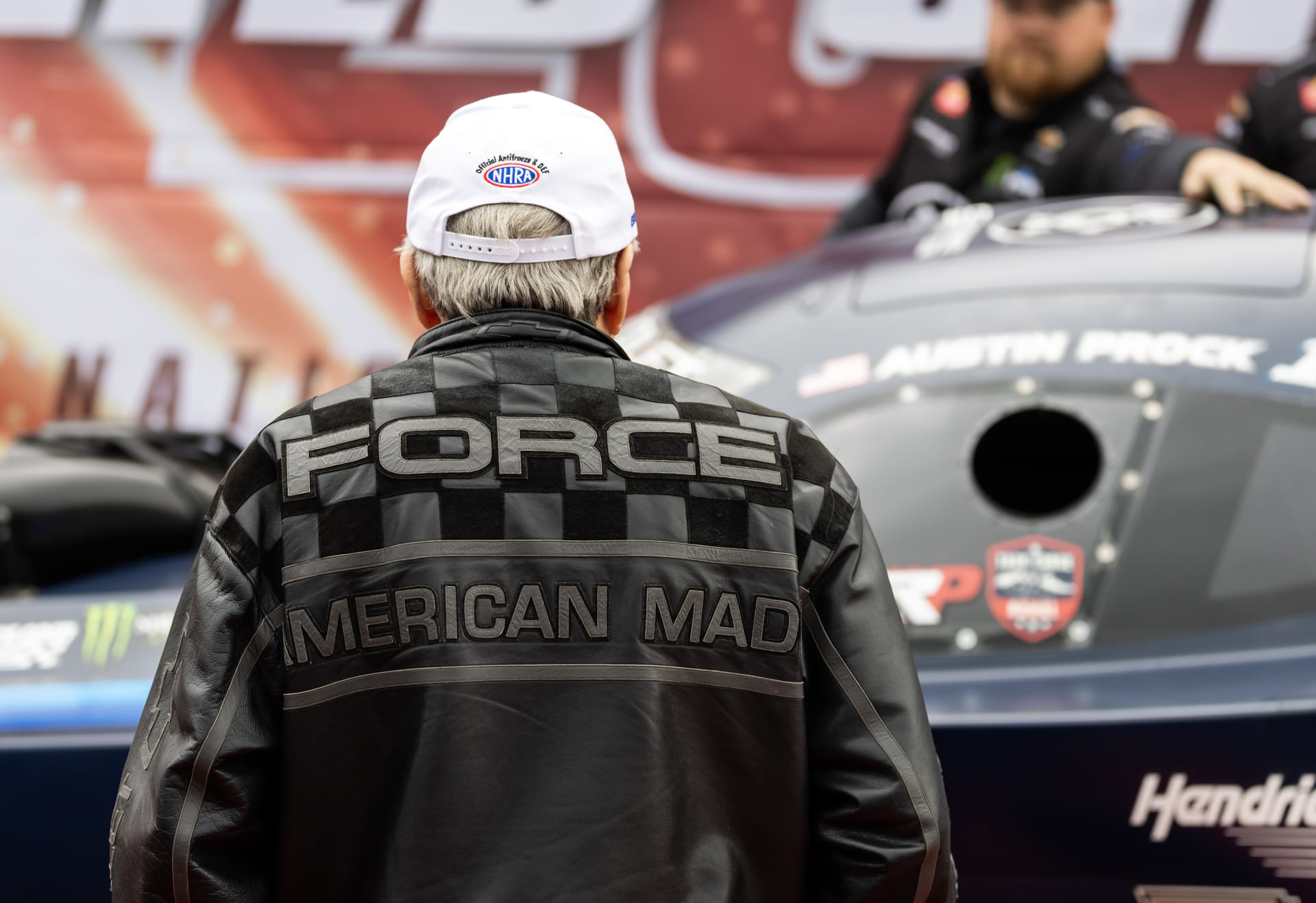John Force at the NHRA Finals at In-N-Out Burger Pomona Dragstrip. Source: Imagn