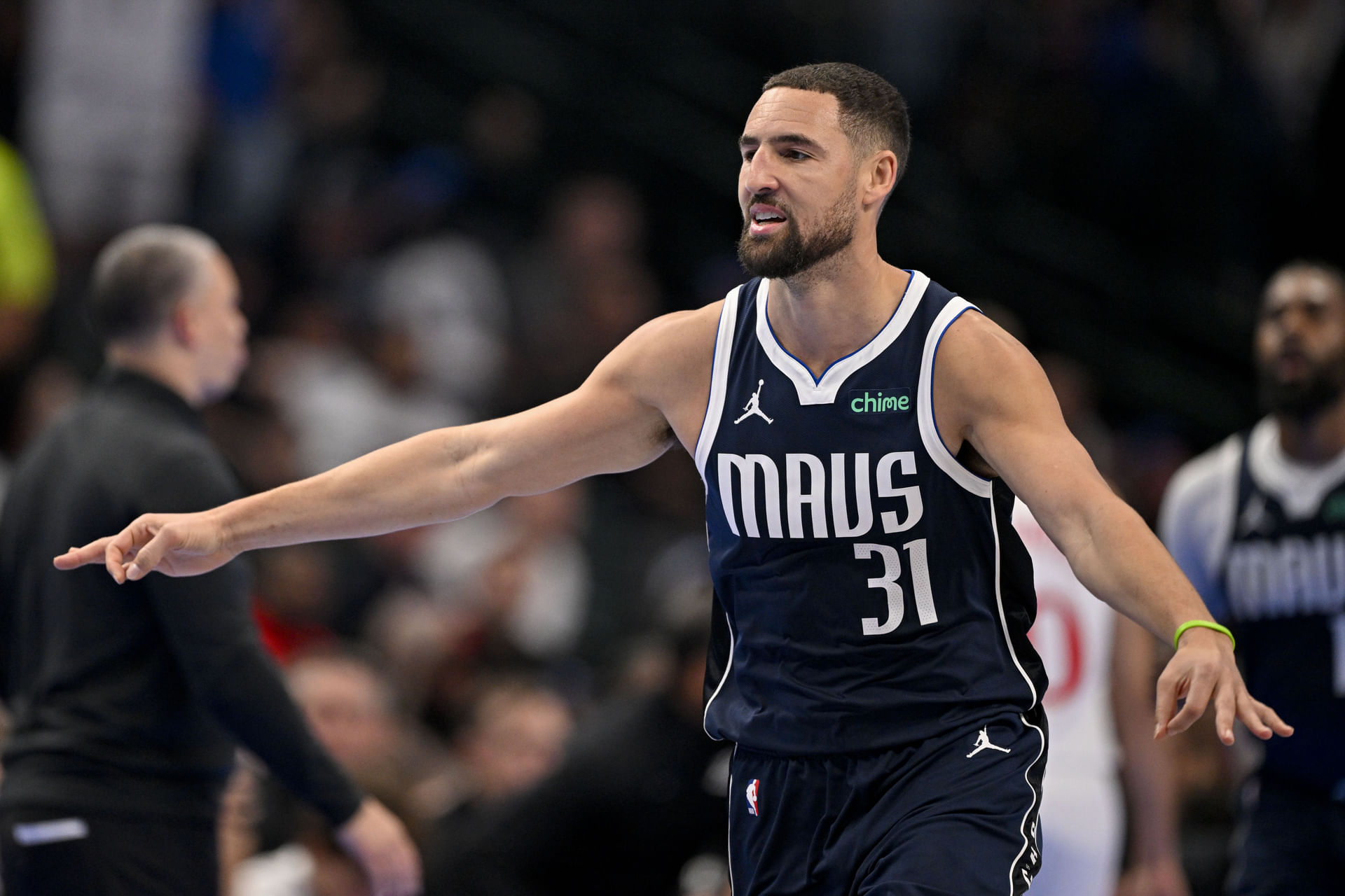 Trade idea sends Klay Thompson to purgatory. (Photo: IMAGN)