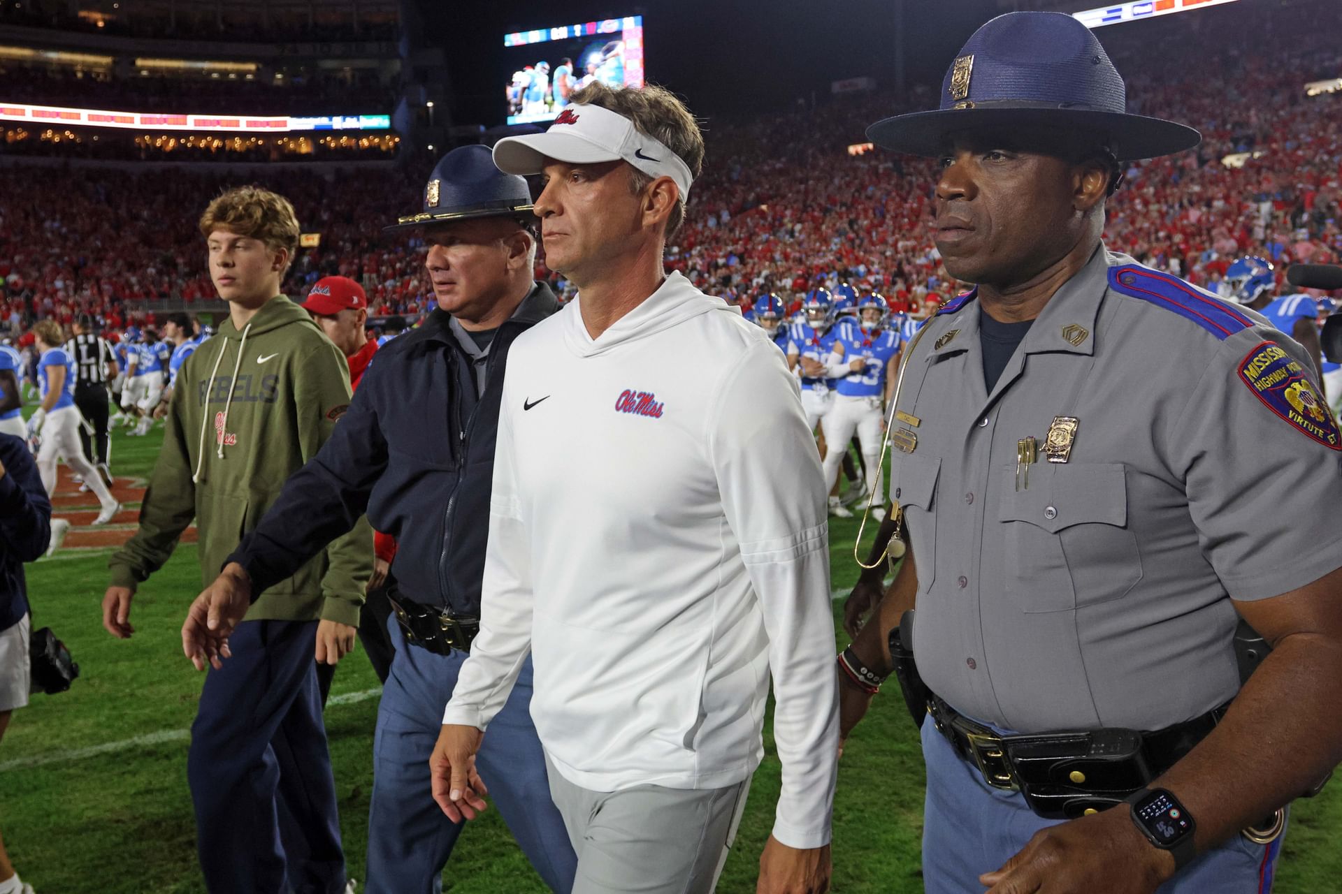 NCAA Football: Ole Miss HC Lane Kiffin - Source: Imagn