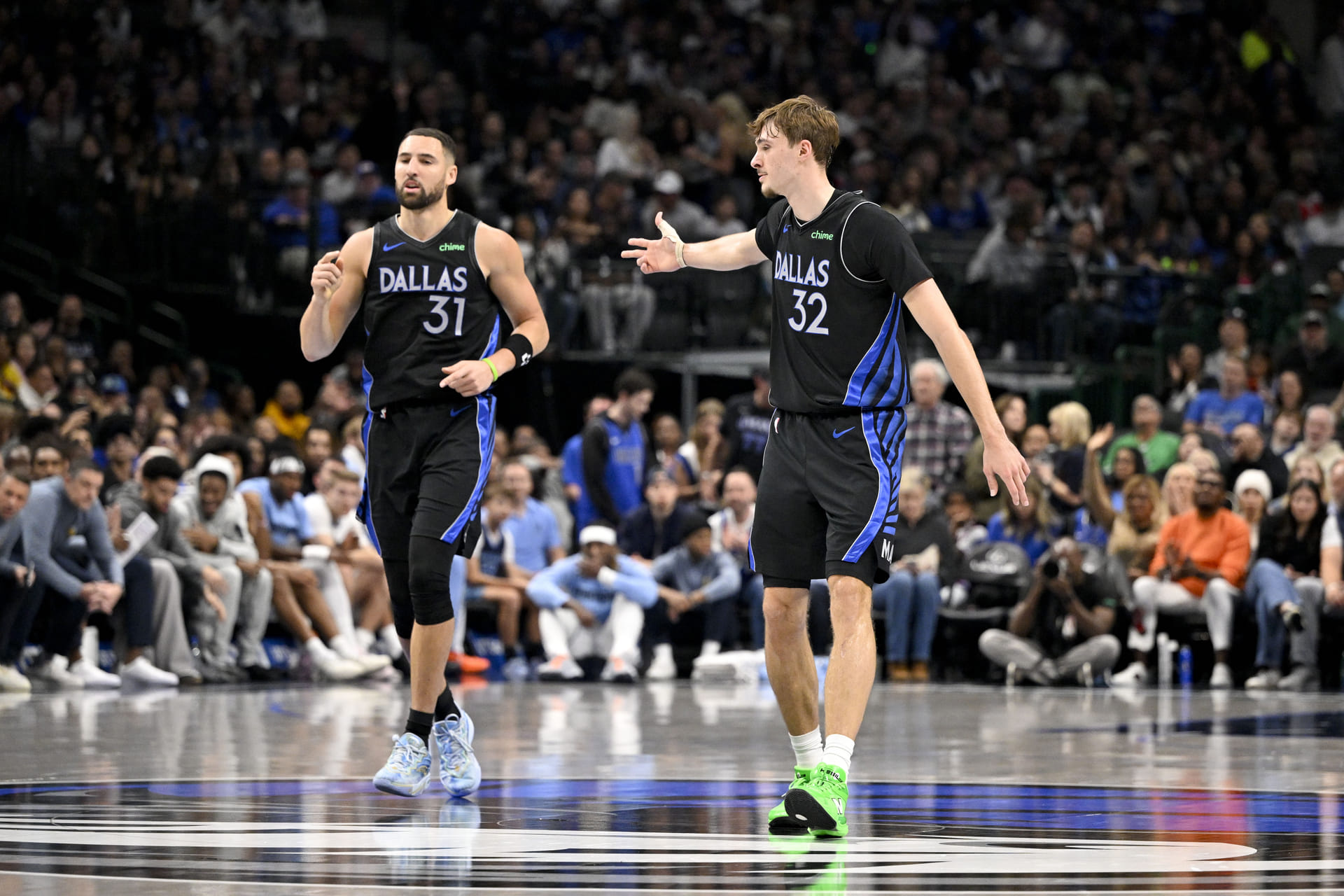 &quot;Shawty like that&quot;: Klay Thompson &amp; $9,000,000 SF Shower Cooper Flagg With Massive Praise as Mavs Rookie Proves Doubters Wrong With Career-High Outing (Source: Imagn)