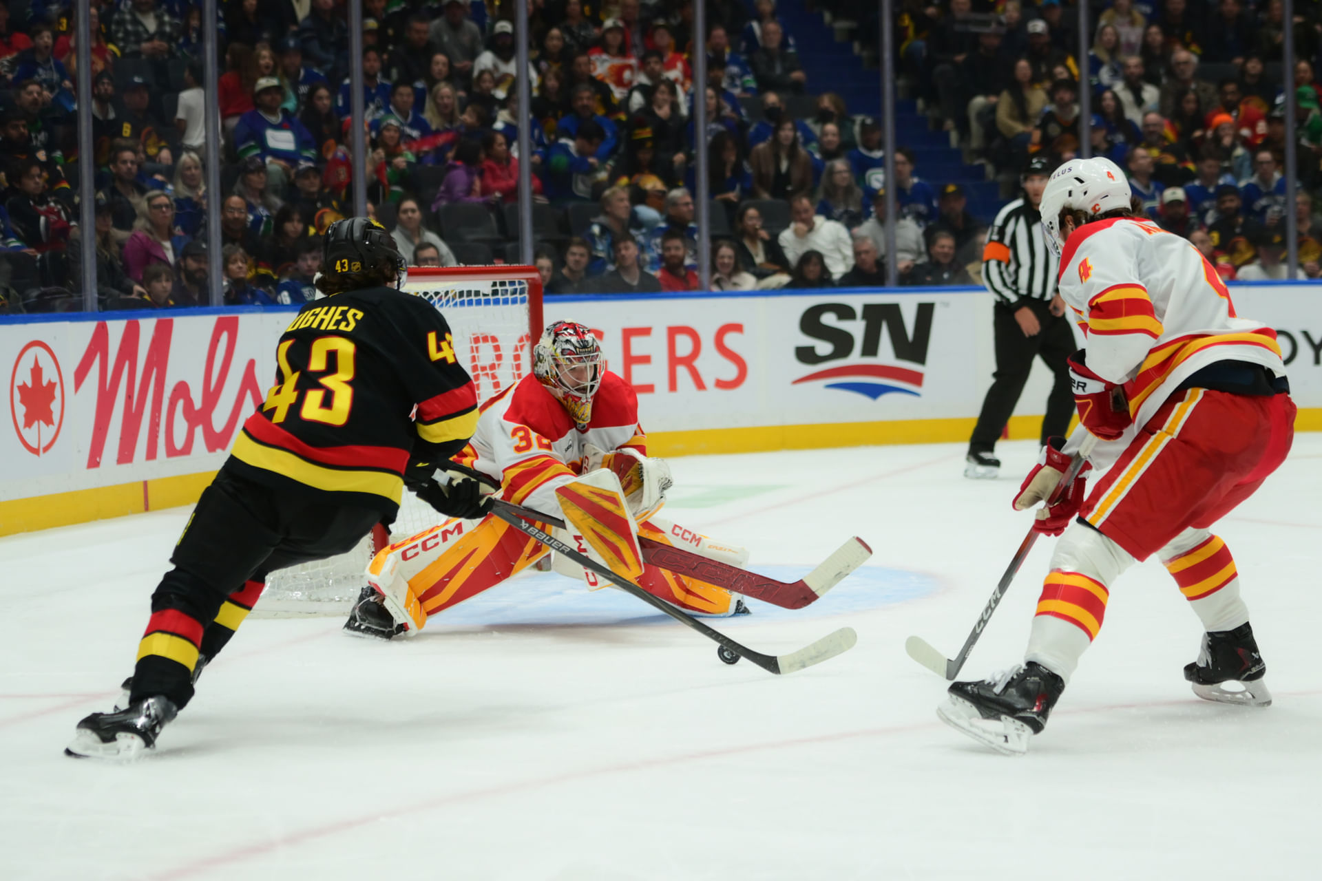 NHL: Calgary Flames at Vancouver Canucks - Source: Imagn