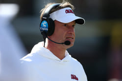 WATCH: Massive fight erupts in Egg Bowl as players throw punches with Lane Kiffin outraged on sidelines during Ole Miss vs. Bulldogs