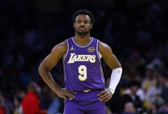 "Possible Adou Minutes Soon" - NBA Fans Abuzz as Lakers Choose Bronny James for G League Stint While $6 Million Rookie Stays for Pelicans Clash