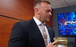 WWE legend gives Nick Aldis his "balls" on SmackDown after making a major request to the General Manager