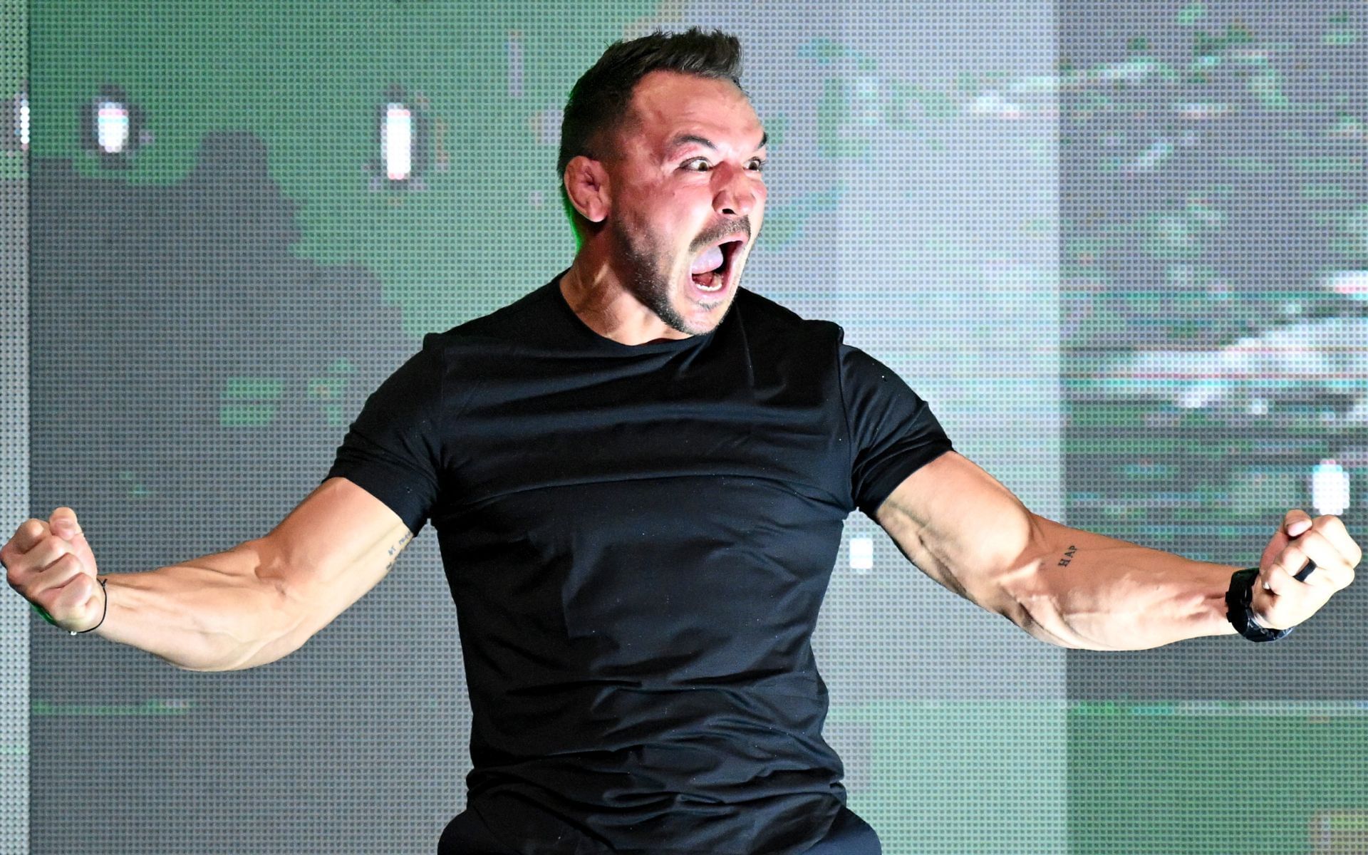 Michael Chandler (pictured) at the Fanatics Fest in NYC 2025. [Image courtesy: Getty Images]