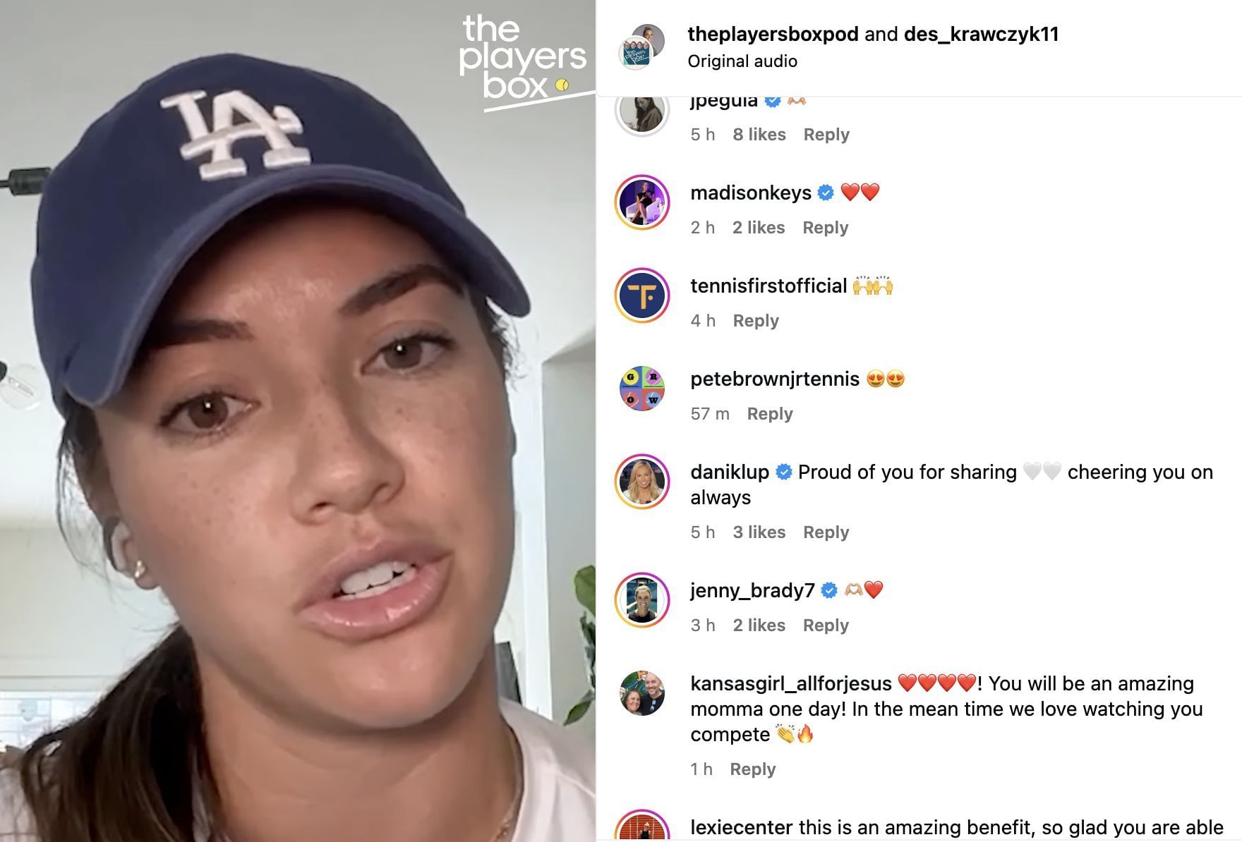 Credits: Instagram (@theplayersboxpod and @des_krawczyk11)