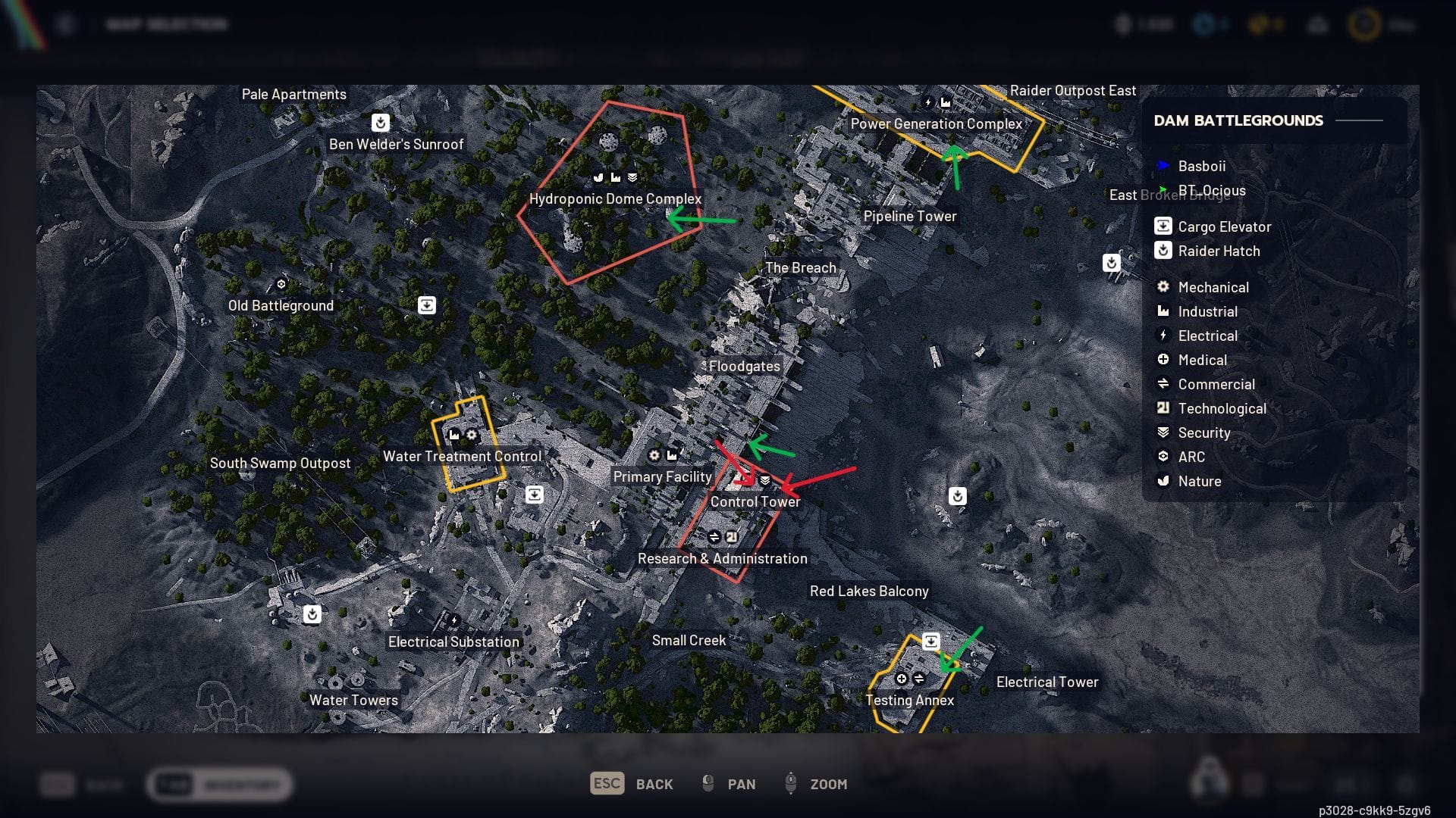 Dam Battlegrounds Locker spawns (Image via SK Gaming || Embark Studios)
