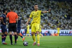 Cristiano Ronaldo reacts with 6-word message after scoring penalty in 15th minute of stoppage time to help Al-Nassr secure 2-1 win vs Al Feiha