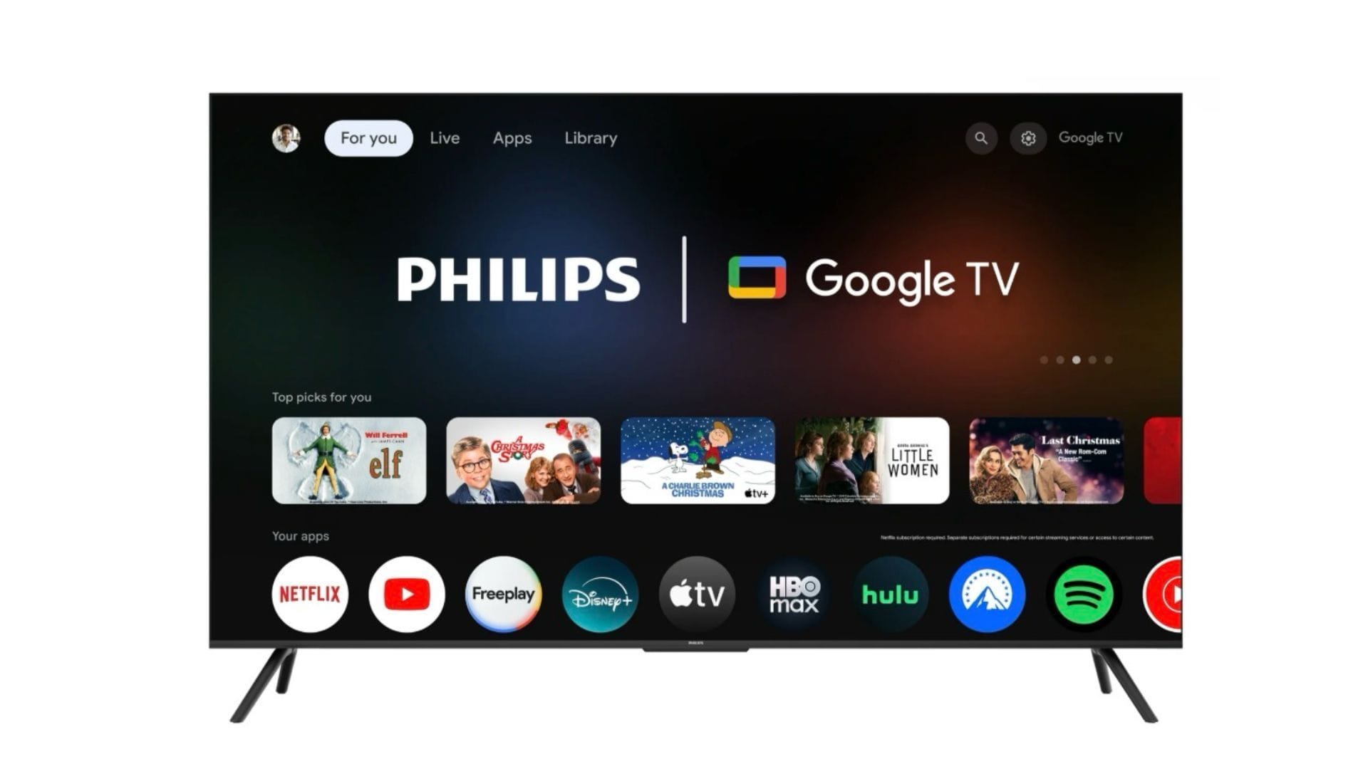 Black Friday 2025 deal on Philips 4K Ultra HD Google Smart LED TV