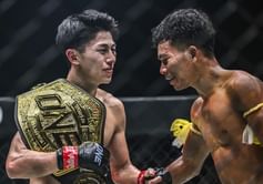 WATCH: Nadaka shows respect to fallen foe Numsurin backstage after winning title at ONE 173