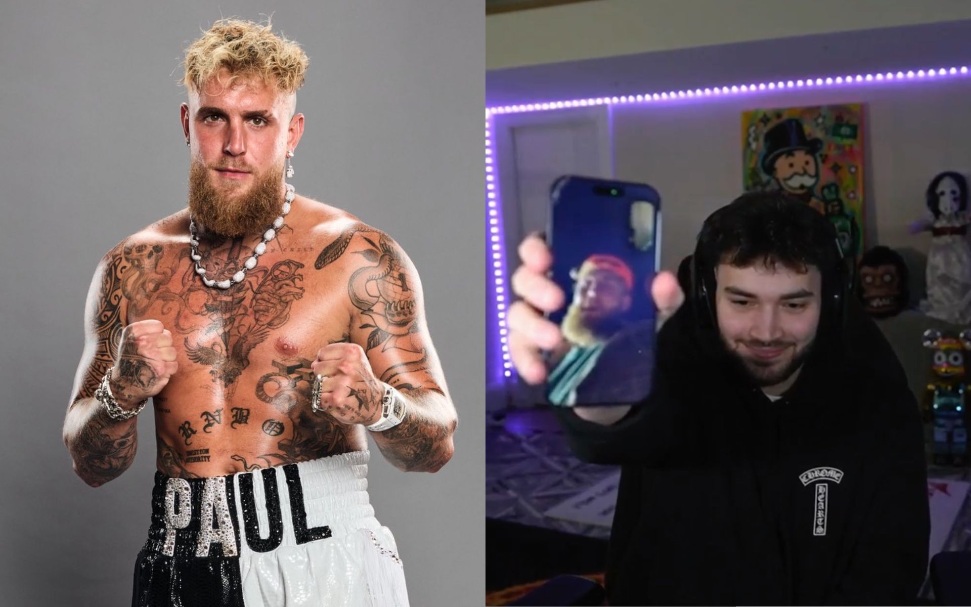 "Terrible people have such big fanbases": Jake Paul opens up about his fight against Gervonta Davis getting canceled on Adin Ross' stream