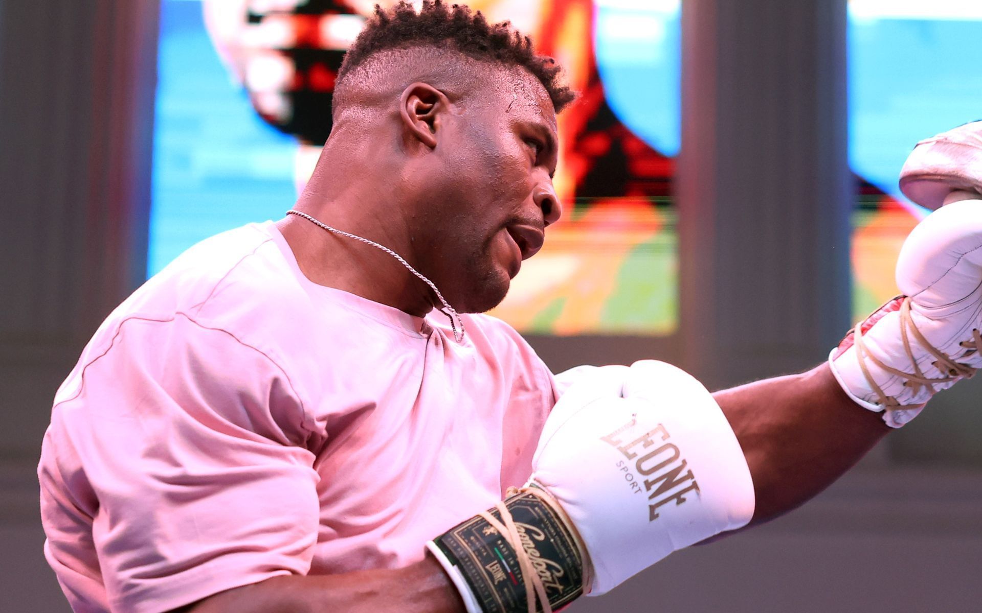 Francis Ngannou is being considered for Jake Paul next. [Image courtesy: Getty]